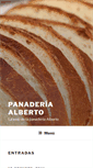 Mobile Screenshot of panaderiaalberto.com